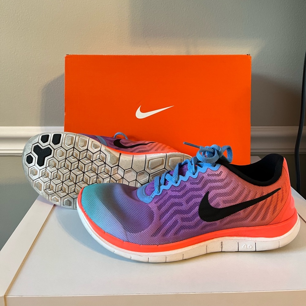 Nike free 4.0 print size 8.5